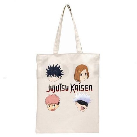Tote Bag Cartoon | Jujutsu Kaisen Default Title Official Jujutsu Kaisen Merch