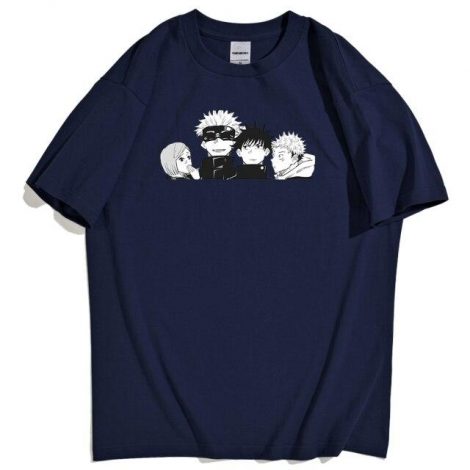 T-shirt Exorciste Equipe | Jujutsu Kaisen Bleu Clair / S Official Jujutsu Kaisen Merch