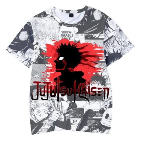 T-shirt Sukuna Pourpre | Jujutsu Kaisen XS Official Jujutsu Kaisen Merch