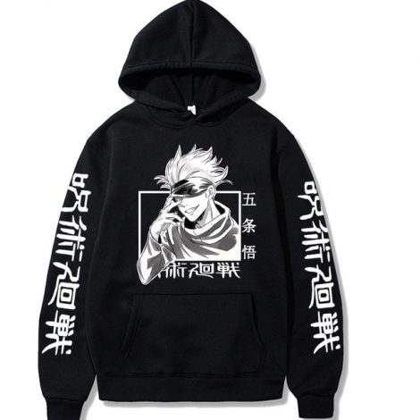 Jujutsu Kaisen Hoodie - Satoro Gojo Pullover Hoodie Best Selling 2021 